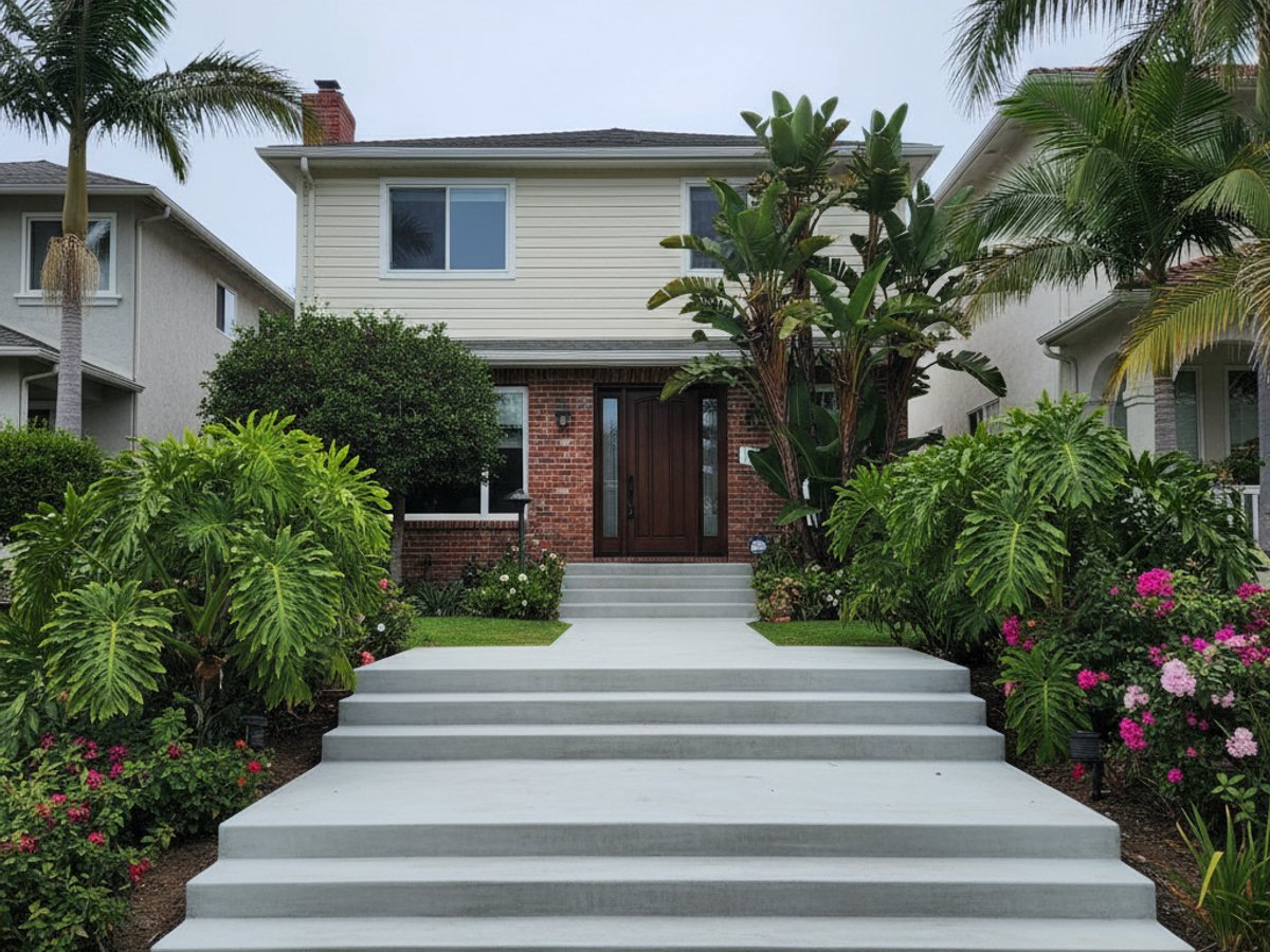 Concrete Steps & Porches completed by Summit Concrete Inc in Greenwood, LA